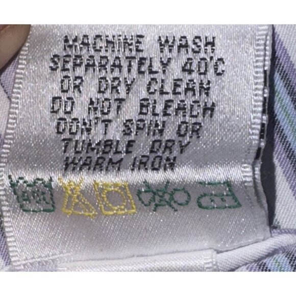 Bugattchi UOMO Men's Shirt,100 % Cotton, Luxurious stripes, excellent condition, - Picture 11 of 12